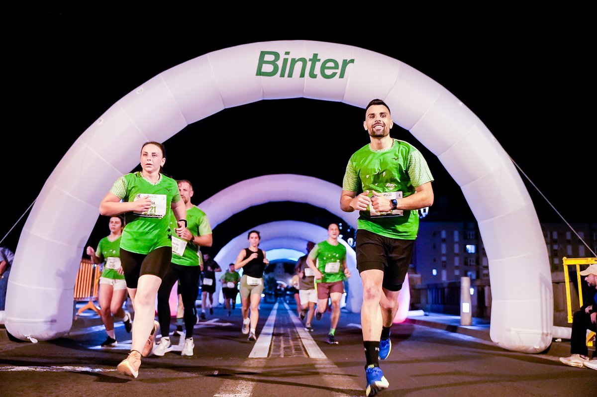 Binter NightRun tweet media