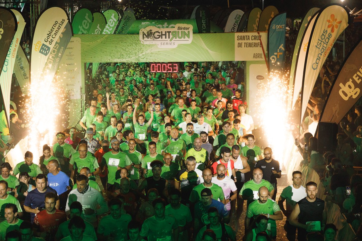 Binter NightRun tweet media