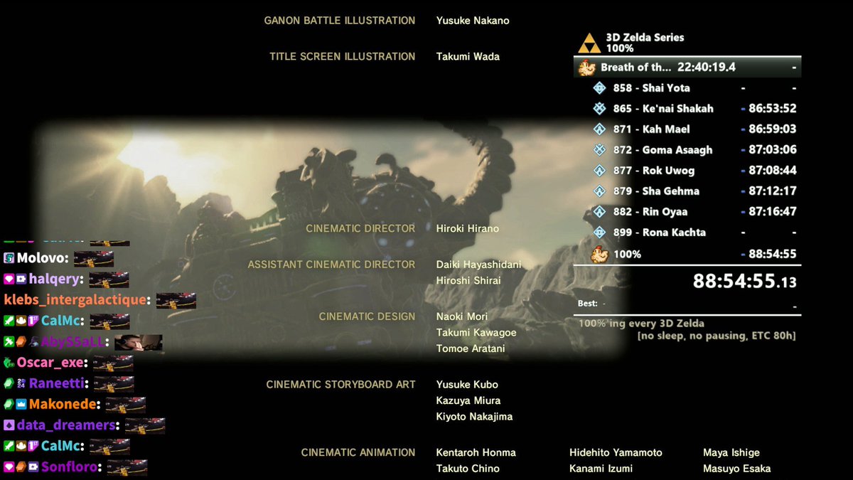 JVCom's tweet image. La streameuse @nukiedog a terminé tous les Zelda 3D en 88h sans dormir !

Elle s'est lancée le défi de speedrun les 7 jeux Zelda en 4 jours, après des années d'entrainement.

Bravo !