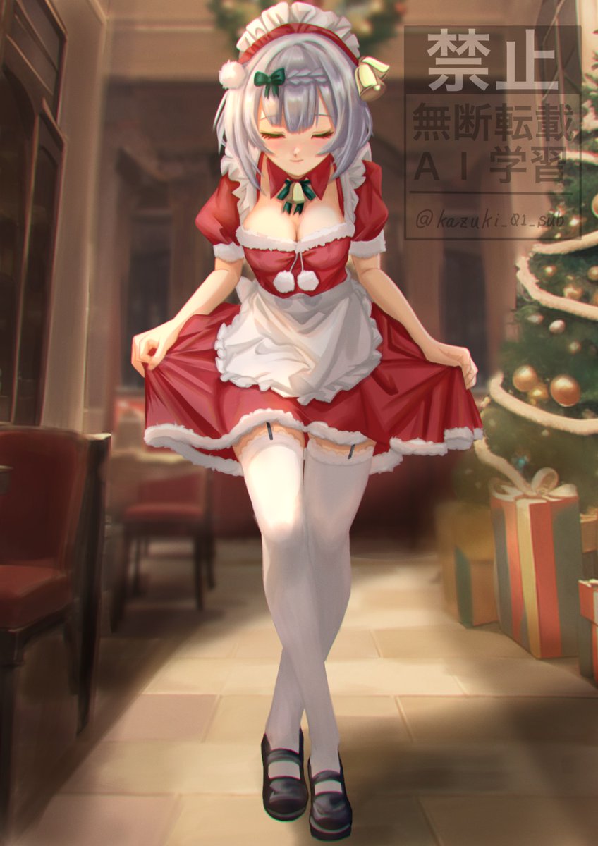 kazuki_01_sub's tweet photo. メリークリスマス！🎄🎉

#原神 #ノエル #クリスマス
#Genshinimpact #Christmas #Noelle

すみません。再掲です。

ようこそクリスマスパーティー会場へ
ご主人様(↓) https://t.co/ijjtJodBwG
