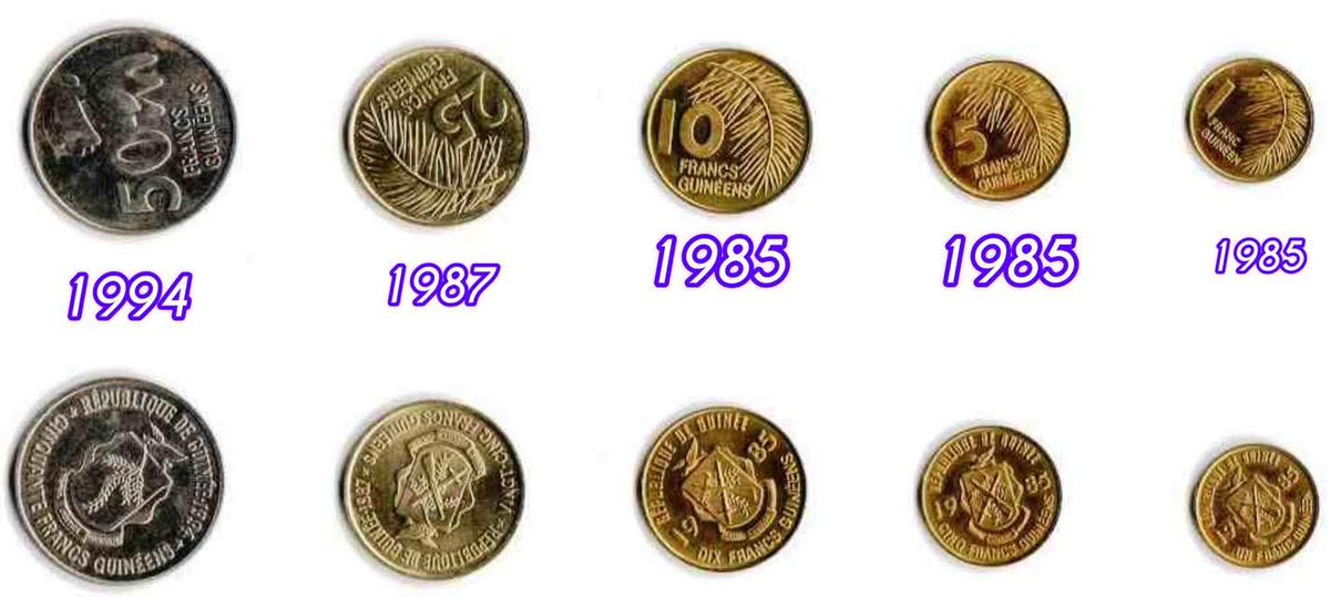 🇬🇳 Souvenirs et symboles : et si nos petites pièces revenaient ?
Aujourd’hui, elles ne permettent plus d’acheter grand-chose, à cause de l’inflation.
Et si nous réfléchissions à leur retour?
Ces pièces pourraient redevenir utiles, tout en honorant notre patrimoine.
#billetguinéen