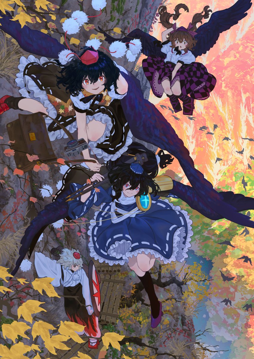 kajatony_tweet's tweet image. #2025年自分が選ぶ今年の4枚 
ぎゅっ……と詰まった絵を描けるようになってきたかも