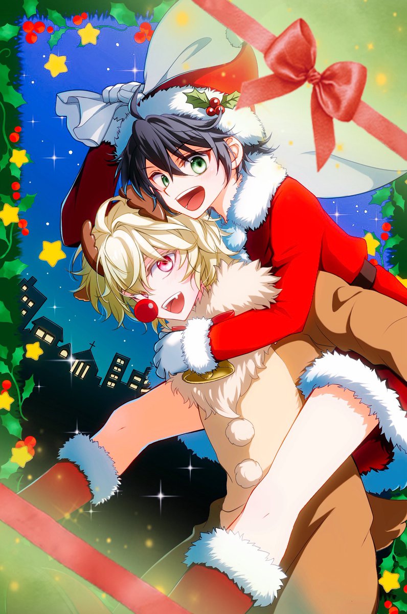 🦌＼I wish you a merry Christmas／🎅🏻🎁