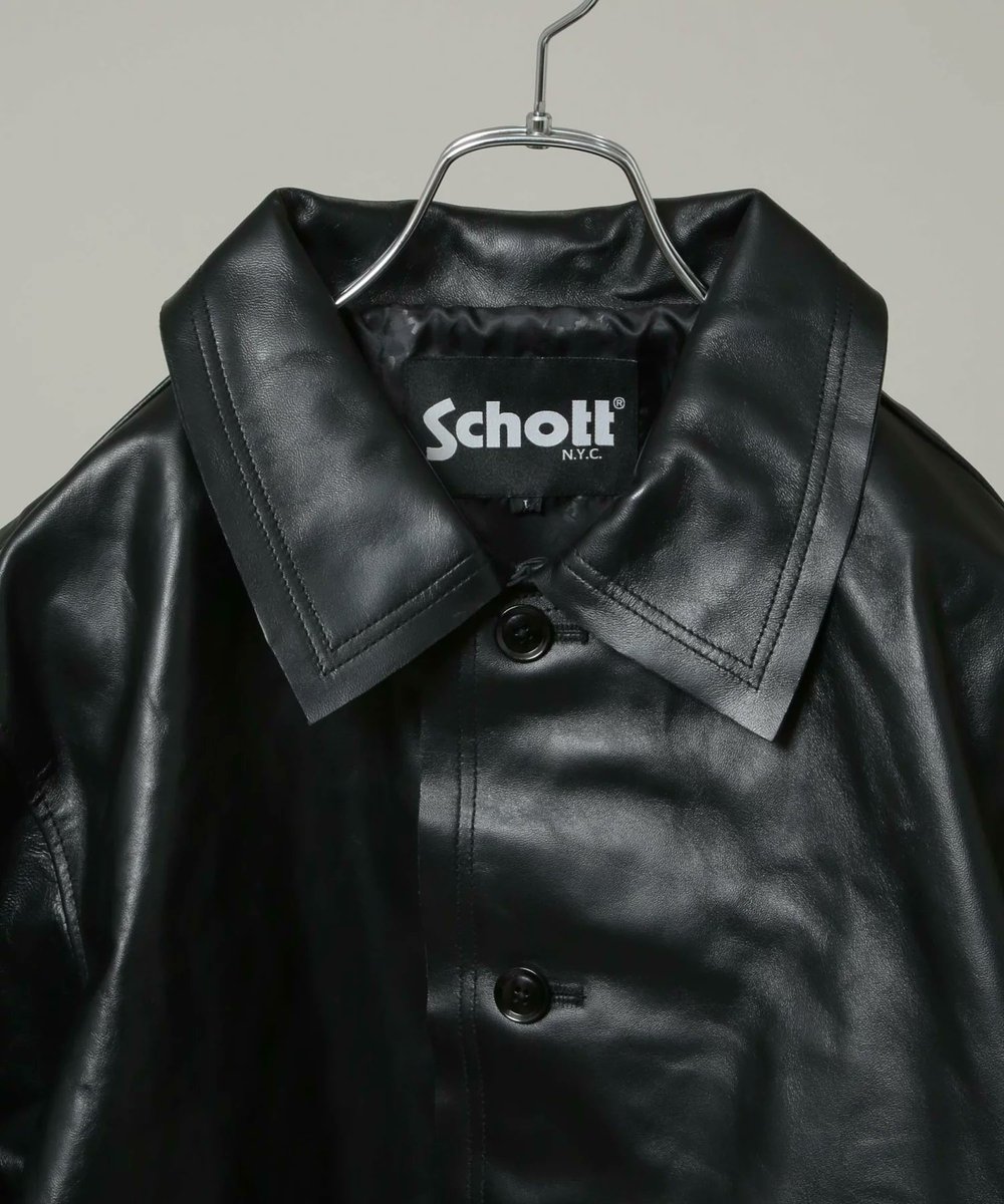 NANO universe × Schott『Leather Jacket』の10%OFF セールが開催