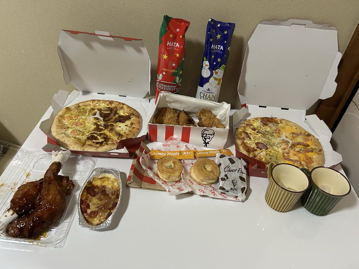 ringochan_515's tweet photo. Merry Xmas🎄
昼前から買い物行って、
夜はお腹いっぱい美味しいもの
食べて幸せ(✿︎´ ꒳ ` )♡︎

#ゆう君とりつえの幸せ日記 https://t.co/4E4lJDG2KQ