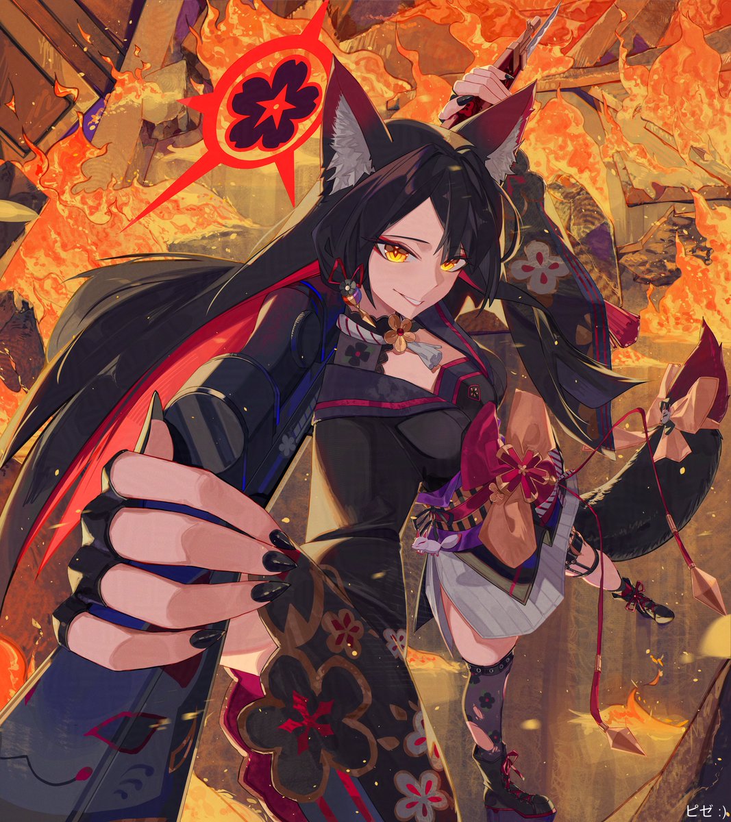 PizePize00's tweet image. ワカモ 🔥🔥
#ブルアカ  #狐坂ワカモ #BlueArchive