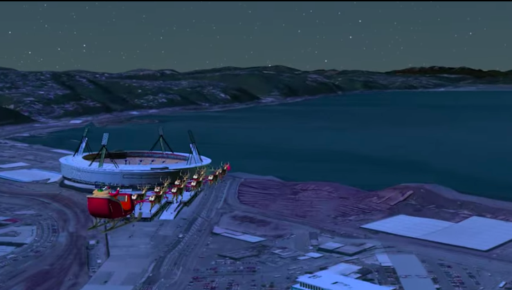 21stCenturyTim's tweet image. I love that NORAD hasn't updated their Santa videos since like 2007. Makes it feel nostalgic.