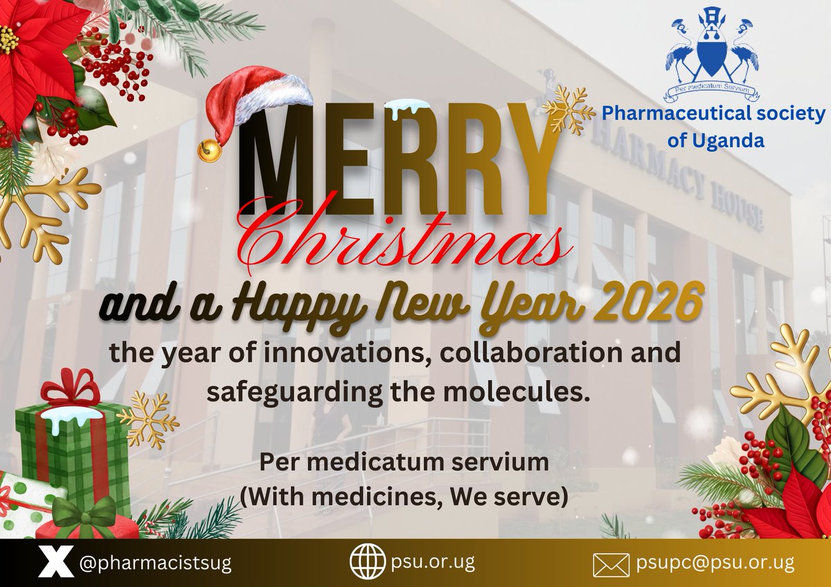 Pharmaceutical Society of Uganda tweet media