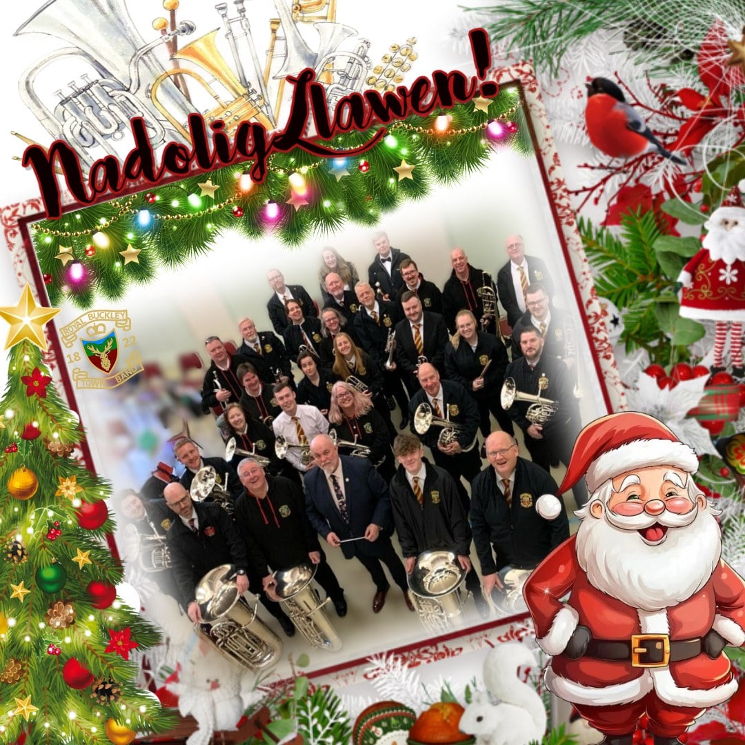 Thank you to the people of Buckley, Mayor Lorraine, our Councillors, local businesses, families, friends &amp; followers for your amazing support this year. Wishing you all a magical, music‑filled Christmas. Nadolig Llawen! #MerryChristmas