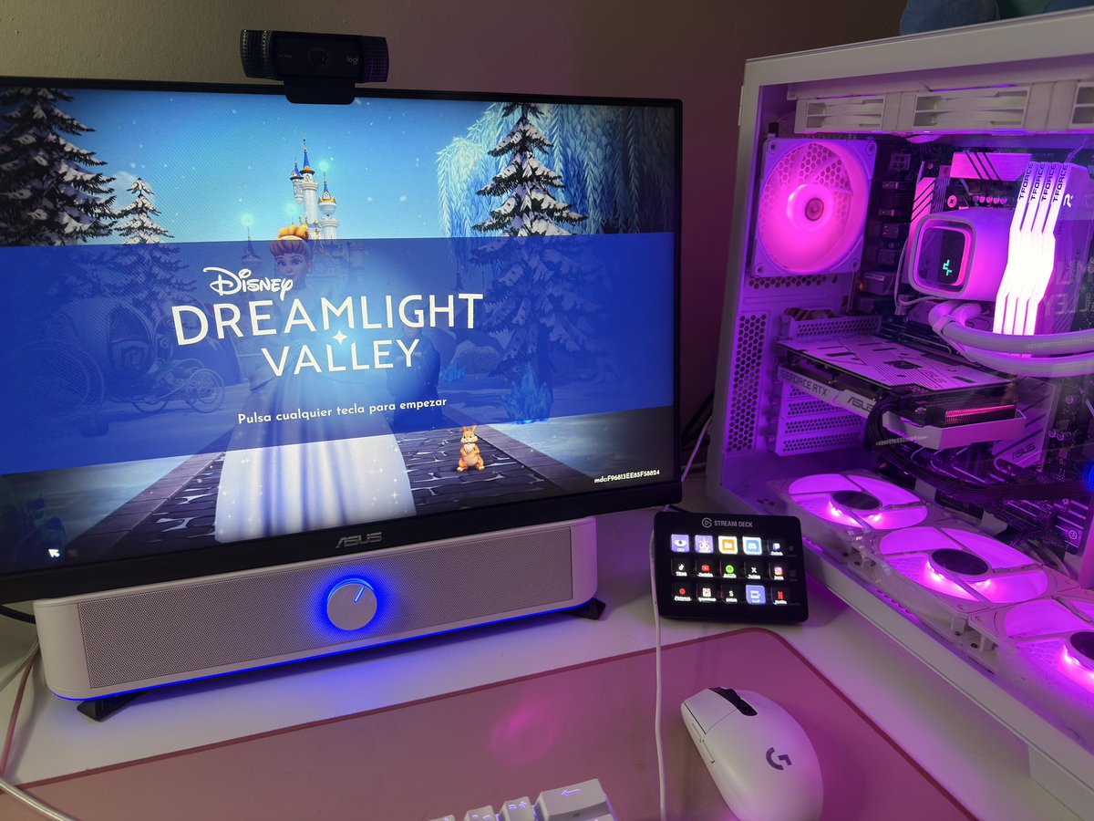 Cómo extrañaba mi setup🥹🥹🥹