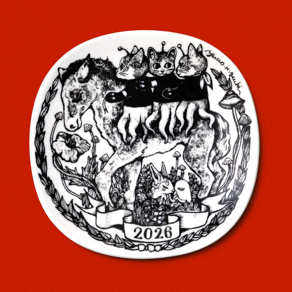 ボリス雑貨店　イヤープレート2021