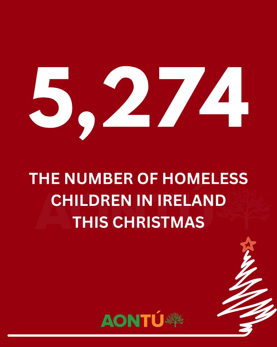 The government’s complete and utter failing on housing, and the gross neglect for the welfare of children has stood out this year. 

#aontú #christmas