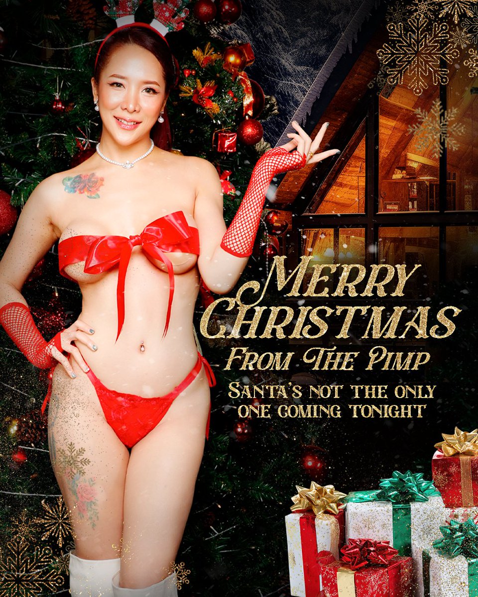Santa's Not the Only One Coming Tonight.
Merry Christmas from THE PIMP.