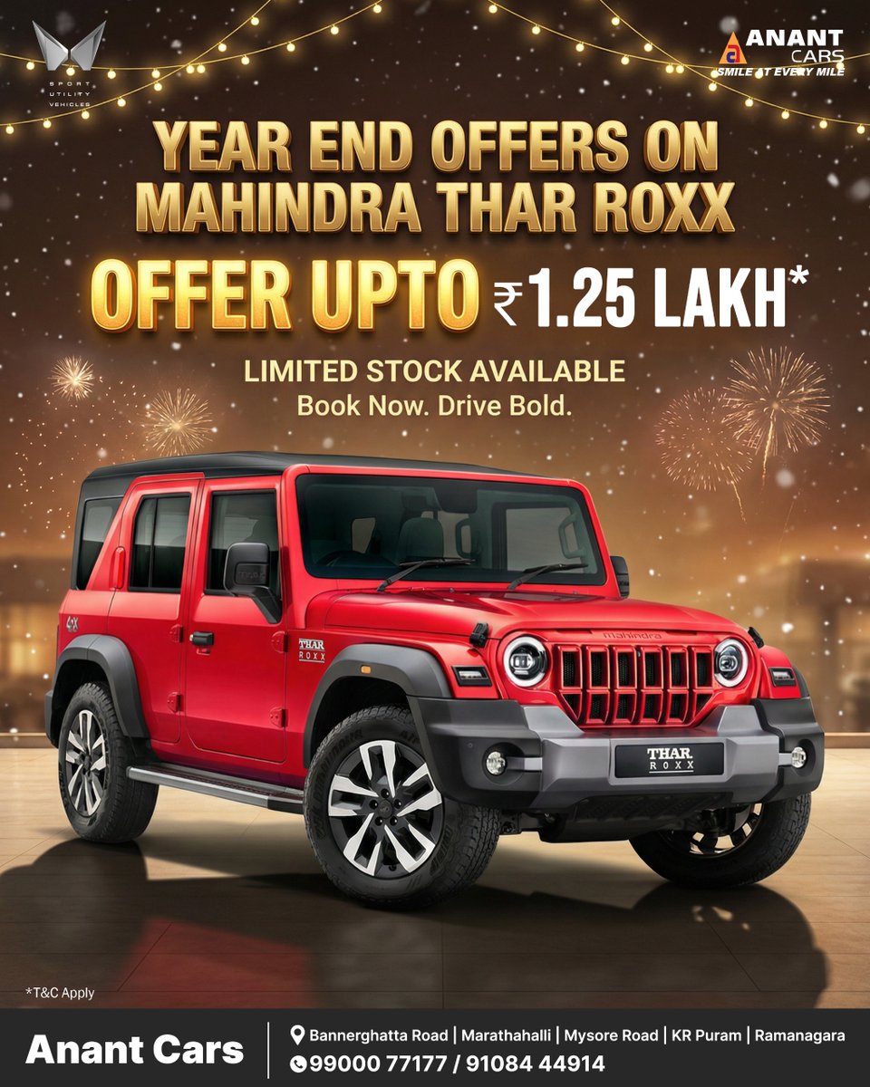 Mahindra Anant Cars tweet media