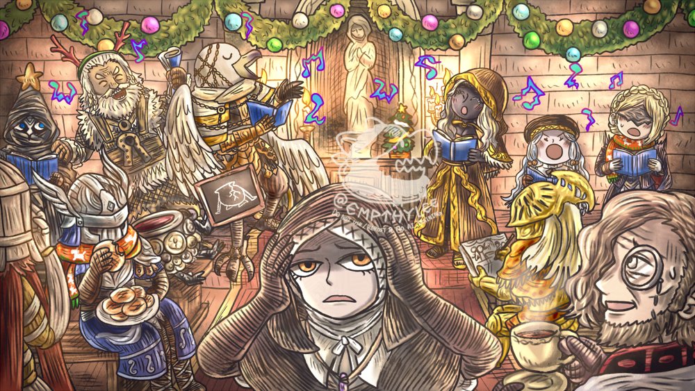 empthylee's tweet image. The Tone-Deaf Christmas Carol🎶