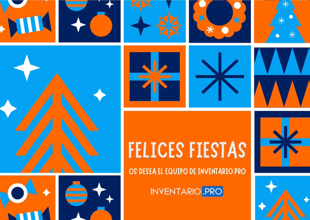 En Inventario.pro queremos aprovechar este momento del año para agradecerte la confianza, la colaboración y los proyectos compartidos.
Nuestros mejores deseos de parte de todo el equipo Inventario.pro.✨ 

Feliz entrada de año 2026.
🎄¡Felices Fiestas!🎄