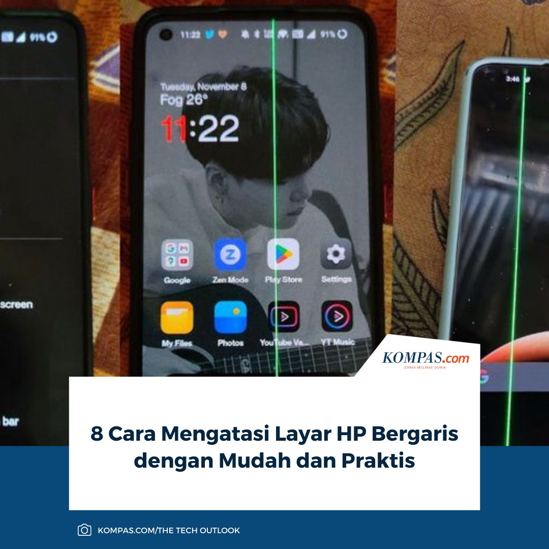 KompasTekno's tweet image. Masalah layar bergaris sering kali dianggap sebagai kerusakan permanen, padahal ada metode sederhana yang bisa pengguna lakukan di rumah untuk memperbaikinya dengan cepat.

Baca di sini: tekno.kompas.com/read/2024/02/0…

~TR #LayarBergaris #Repairing