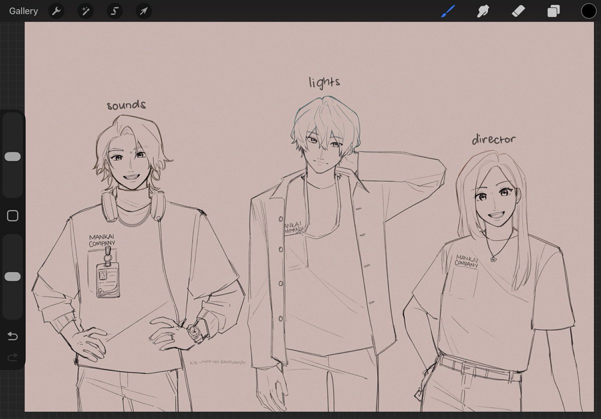 very normal about them #a3fanart