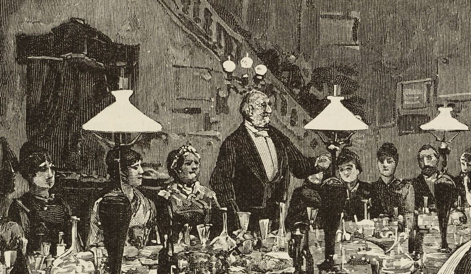 In 1889, William Gladstone was a dinner guest of Bertrand Russell.

Gladstone announced, 'This is a very good port they have given me, but why have they given it  me in a claret glass?'.

Russell later wrote, 'I did not know the answer, and wished the earth  would swallow me up'.