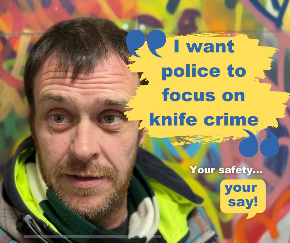 DC_PCC's tweet image. Adam says he would like to police to focus on tackling knife crime and making teenagers feel safer. You can have your say on policing in Devon and Cornwall at dcpcc.commonplace.is/en-GB/proposal…