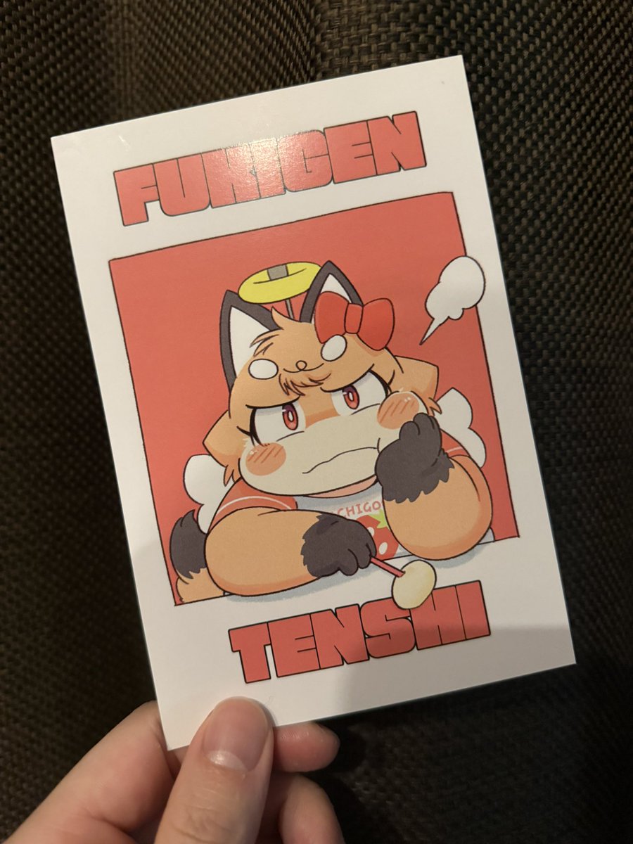 イベント用のポストカード届いた!かわいい😡 