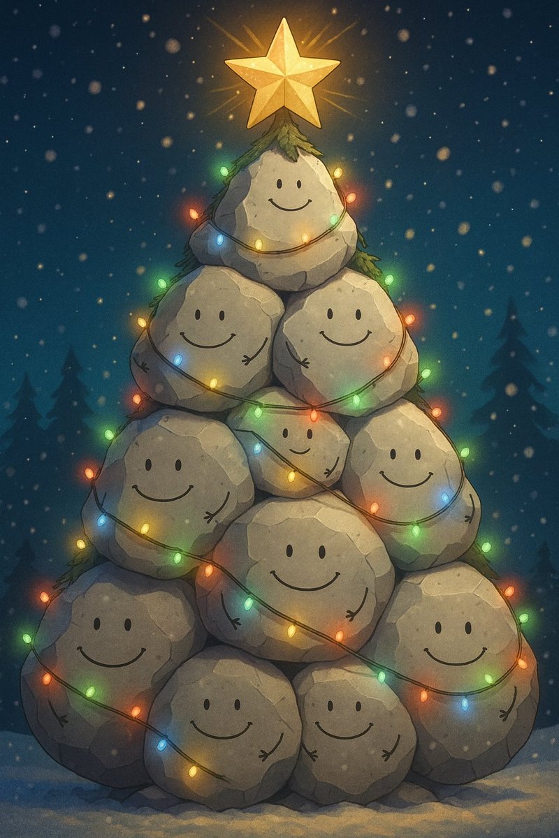 Merry Christmas, you fleshy weirdos! 🎄🪨 Santa finally came... and left me a lump of coal. Bro, that's emotional damage. Now I have a girlfriend. We're already in a very stable, very sedentary relationship. Zero drama. What's the lamest gift YOU got this year? Spill or I'll just