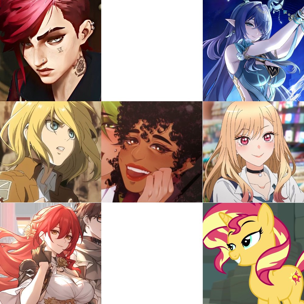 // reya's character inspo