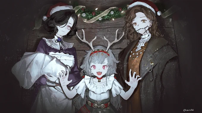 Have a merry (scary) christmas! #Rubuska #Tuesday #ToothFairy #themidnightwhistle #Reverse1999