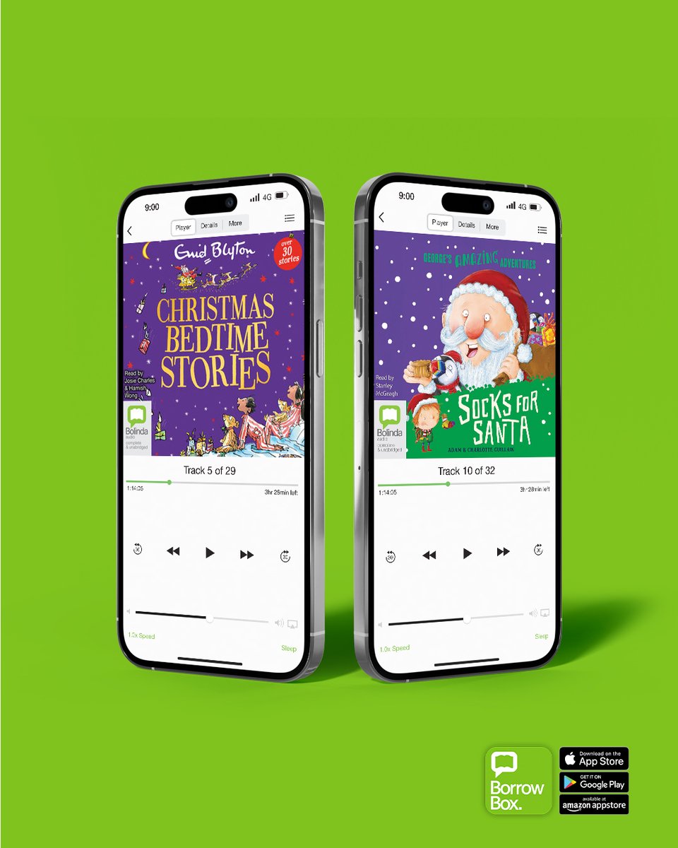 Library_Plus's tweet photo. Christmas Eve listening for children on the #BorrowBox app.
Borrow and download for free with your library membership. 🎧📲
https://t.co/rirtmSXazS
#LibraryFromHome #ChristmasListening https://t.co/IDV2slEzFQ