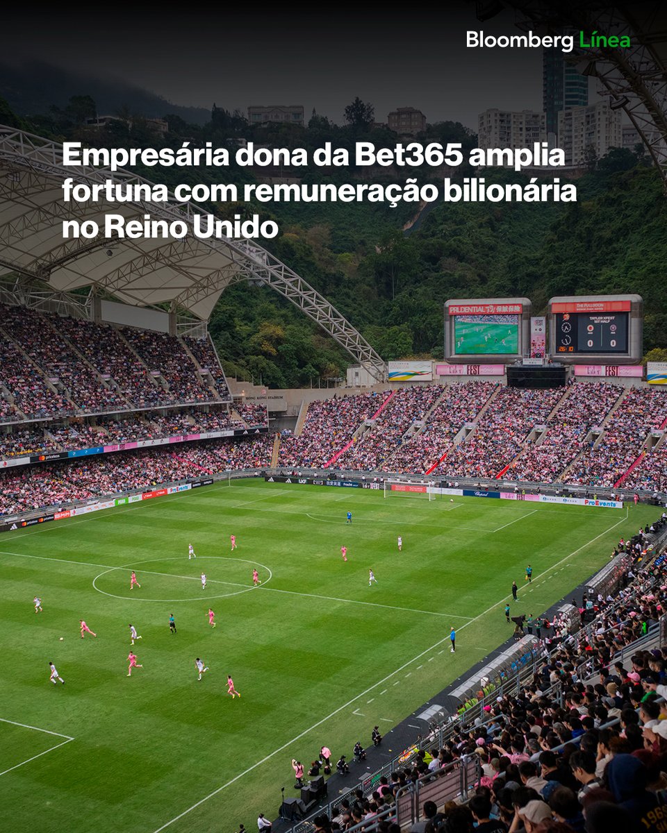 BloombergLineaB's tweet image. Empresária dona da Bet365 amplia fortuna com remuneração bilionária no Reino Unido. Saiba mais: bit.ly/3L676DC

#executiva #empresária #bilionária #empresa
