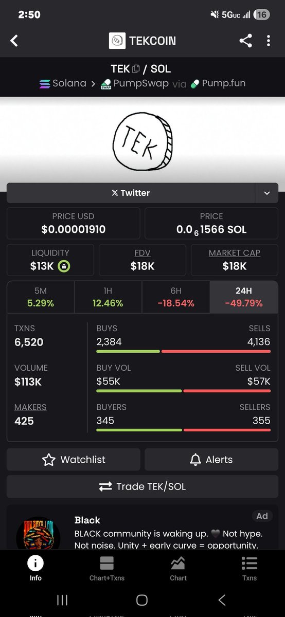 Super degen. Super risky play. But there is a chance this can revenge send. Has all 4 recent tech implemented. $snowball $liquid $fireball and $powerfully. First token to do this. Super low mc. Fuck it. $Tek

Ca: GWeGoN9sYmZPUjLMS316HF8eppxVzr36Rp8Hmnwhpump