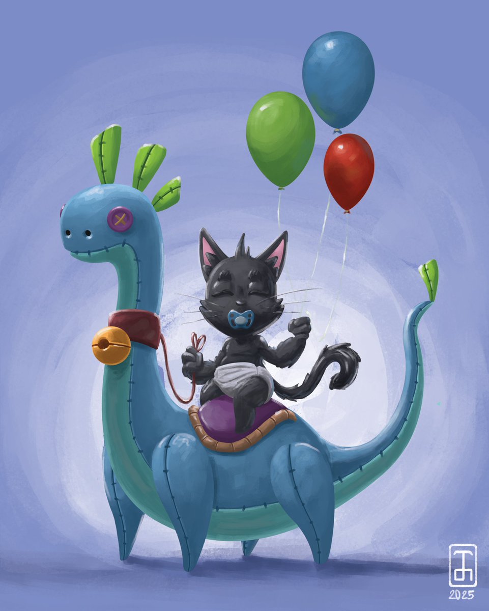 Artom_Thomas's tweet photo. A small illustration I made for my best friend's newborn baby few months ago. https://t.co/Yr7cuetqjn