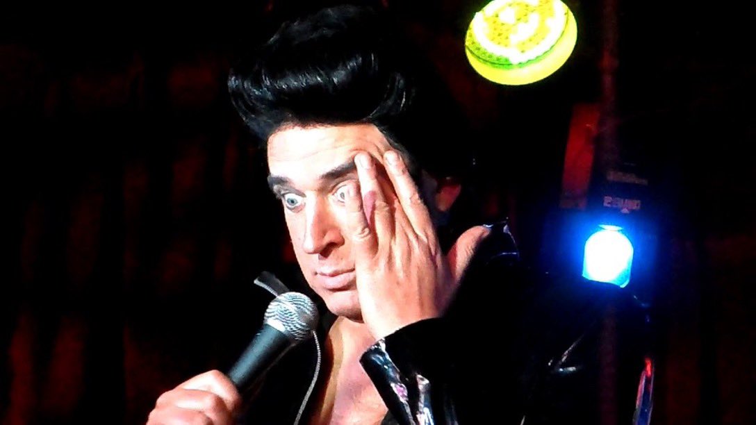 RealTimVine's tweet photo. Merry Christmas from Plastic Elvis! https://t.co/SPViE8V2G6
