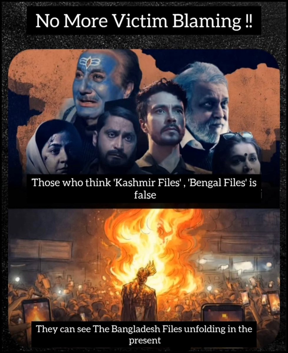 Liberals who labelled "The Kashmir Files" a propaganda movie are completely silent on Bangaldesh Files.
