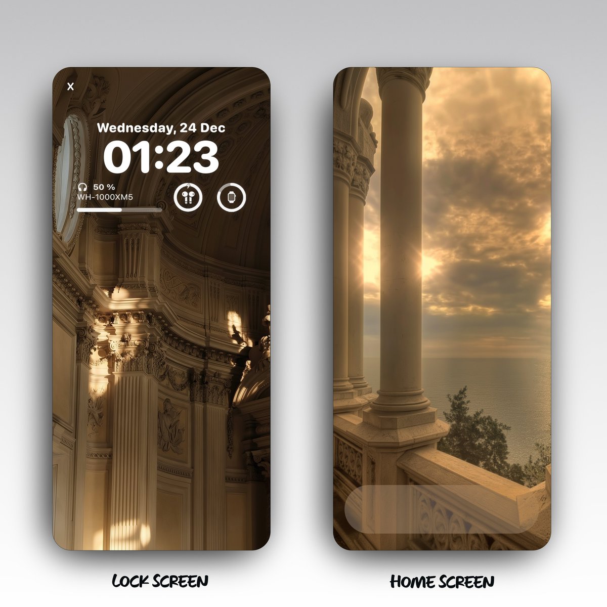Nythis110929's tweet image. “Lockscreen and Homescreen Background” 🏛️