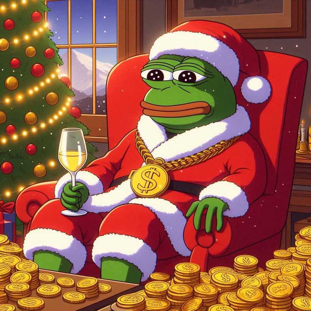 Kazbsol's tweet photo. @DonWedge Christmas miracle loading... $SANTAPEPE is the festive frog that's about to hop all the way to the moon.

 Community jingling, volume ringing  Join the holiday pump!

CA: F9mWjEo9y7KqreRTb1pUL7UZHQXLfoUJpy431jx9imR3" https://t.co/BBjcqlBPaG