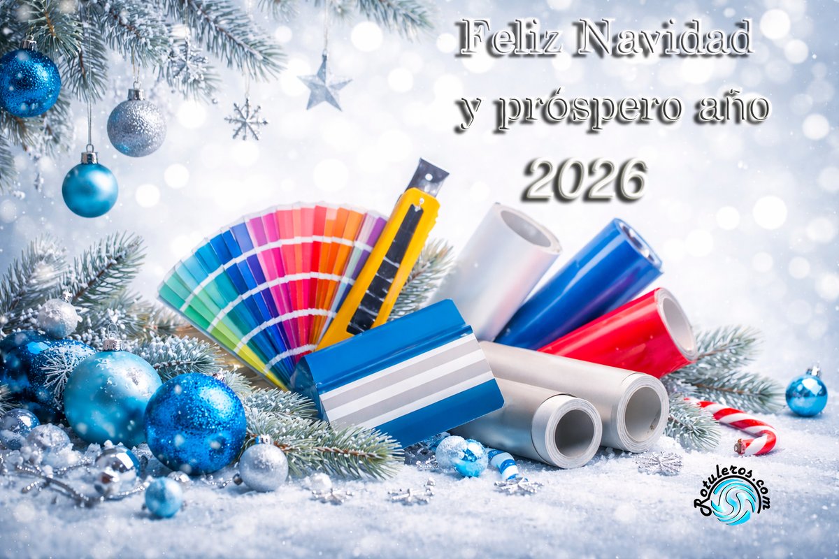 rotuleros_com's tweet photo. 🎄✨ 𝐅𝐞𝐥𝐢𝐜𝐞𝐬 𝐟𝐢𝐞𝐬𝐭𝐚𝐬 𝐝𝐞 𝐩𝐚𝐫𝐭𝐞 𝐝𝐞 𝐑𝐨𝐭𝐮𝐥𝐞𝐫𝐨𝐬.𝐜𝐨𝐦. 

Gracias por formar parte de la comunidad. 
¡A por un 2026 con nuevas ideas y buenos trabajos! https://t.co/ZCwGzMkgoG