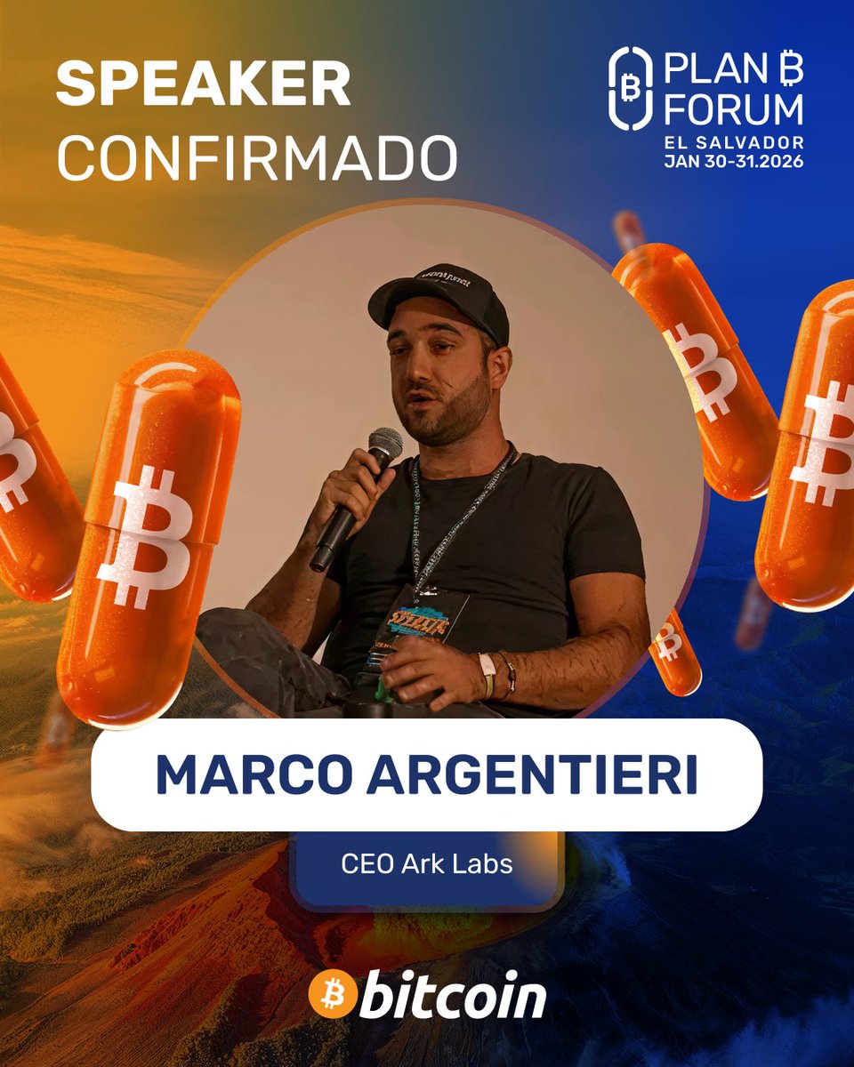 🚨 Nuevo Ponente en El Salvador #PlanBForum 📣 @tierotiero se une a Plan ₿  Forum El Salvador. CEO de Ark Labs, probando nuevos diseños de pagos en  Bitcoin para que “escalabilidad” deje