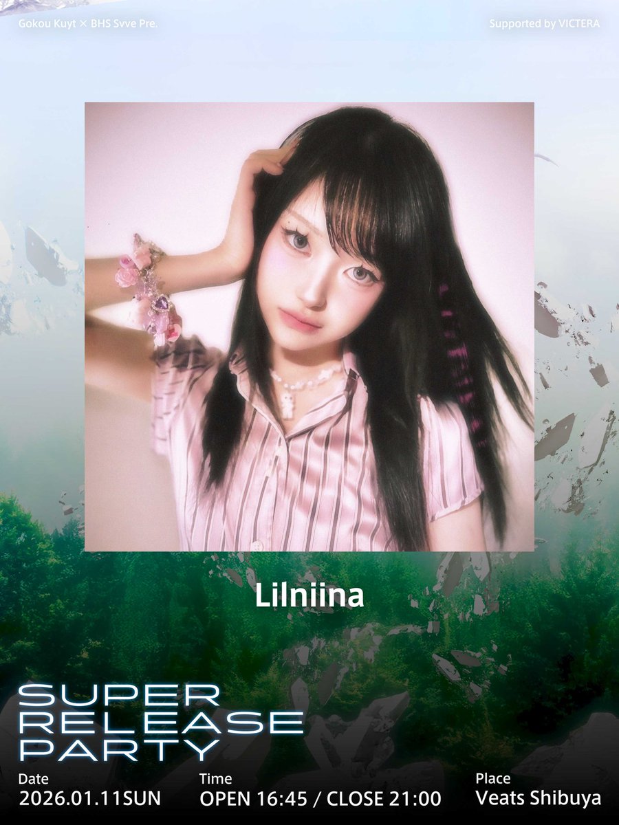 Super Release Party Artist⑨ @LilZzz27 2026.01.11 (SUN) at Veats