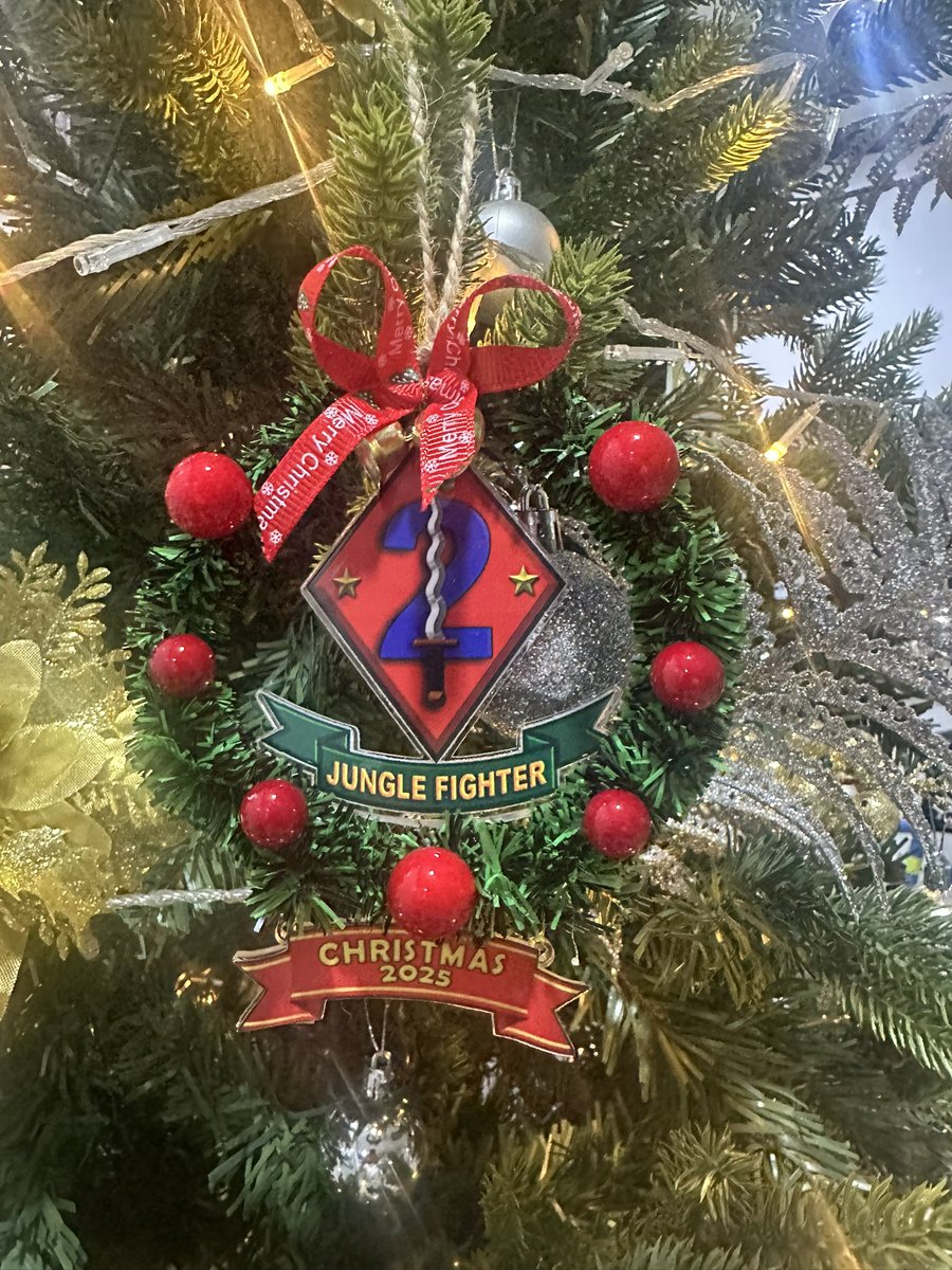 Christ is born. Merry Christmas from the 2nd Infantry “Jungle Fighter” Division.