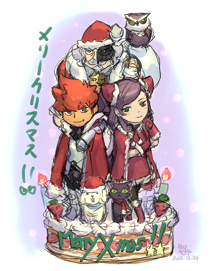 nurikazu_'s tweet photo. メリメリクリスマ～ス！🎂🎅 #レイトン教授VS逆転裁判 https://t.co/crOT4JK5cz