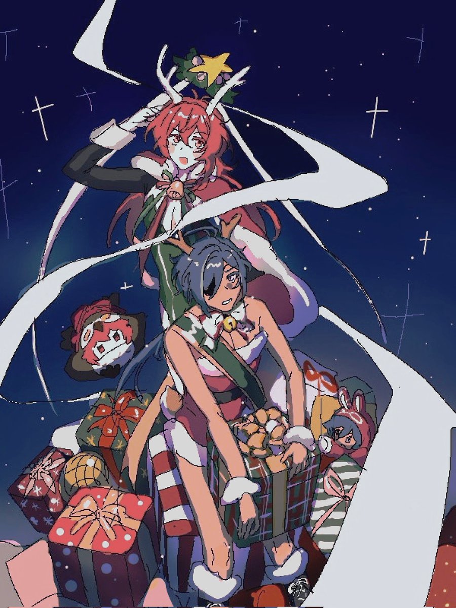 クリスマスイブ
Merry Christmas

#ディルガイ #枭羽 #luckae