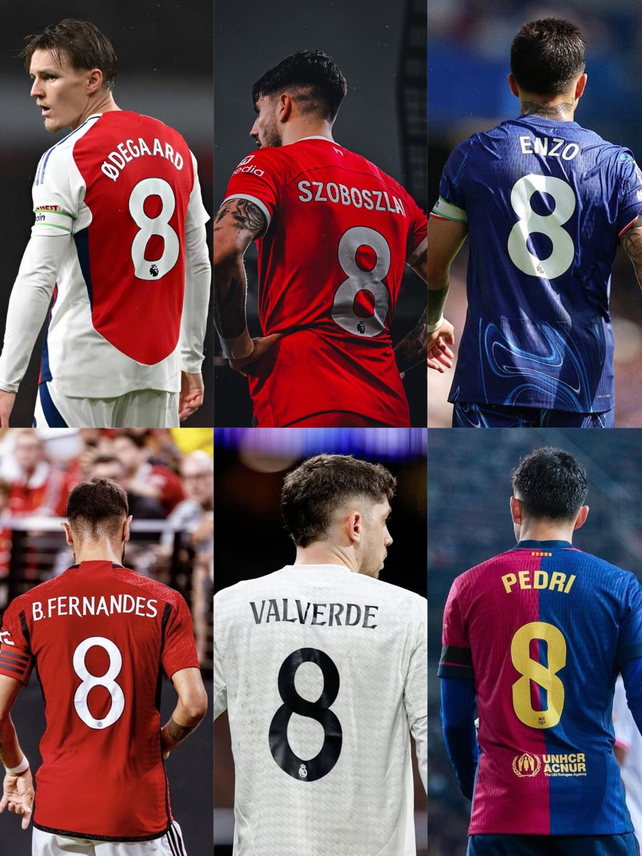 Maddox_CFC's tweet photo. Biasness Aside, Who is the Worst Number 8 here...? https://t.co/h9TR2ssiug