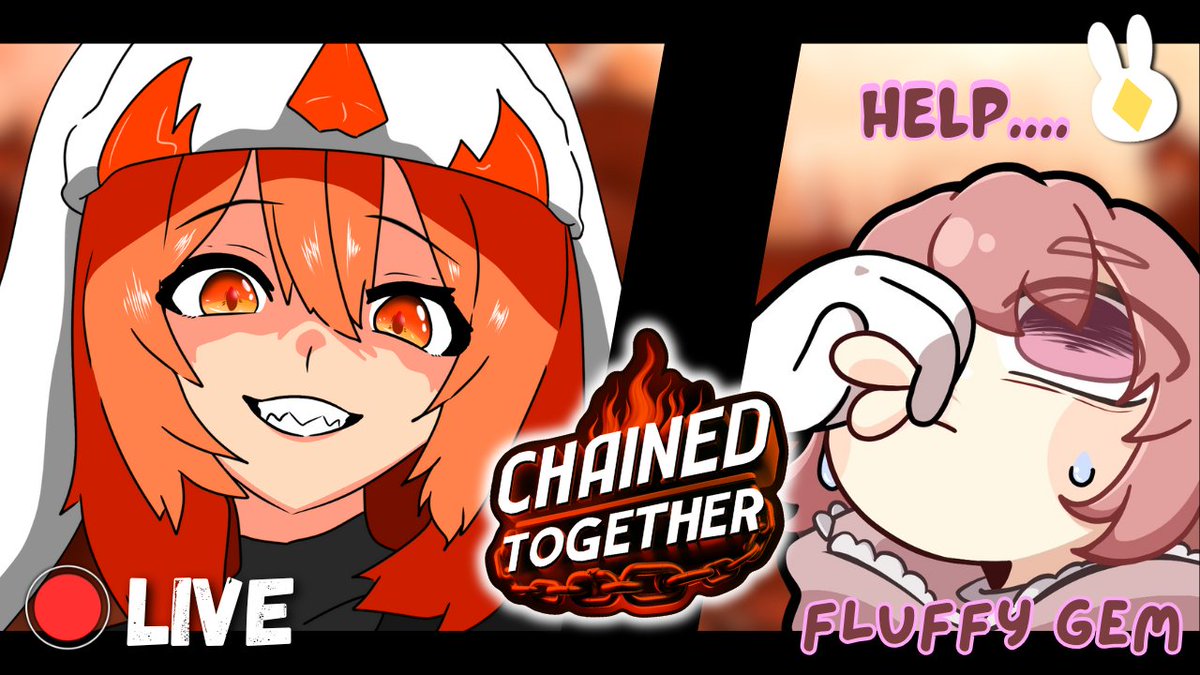 ⋆✴︎˚｡⋆ UPCOMING STREAM! ⋆✴︎˚｡⋆
WED | 24/12 | 9 pm GMT+8

「 Chained Together 」We climb together or fall together <a href="/fluffyzegem/">Fluffy Gem 芙洛菲☁️💎 DONOTHON ongoing</a> X3 🐇 🔥
#AiNinoLive #envtuber #vtuber  

⤹ Live On ⤸
{ Twitch }
twitch.tv/ninoaivt
{ YT }
youtube.com/live/AluBZLuRm…