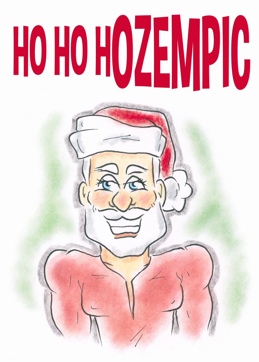 _scottclarke's tweet image. from my 2025 Holiday Greeting Card set... #holidayhumor #christmascards #scottclarke