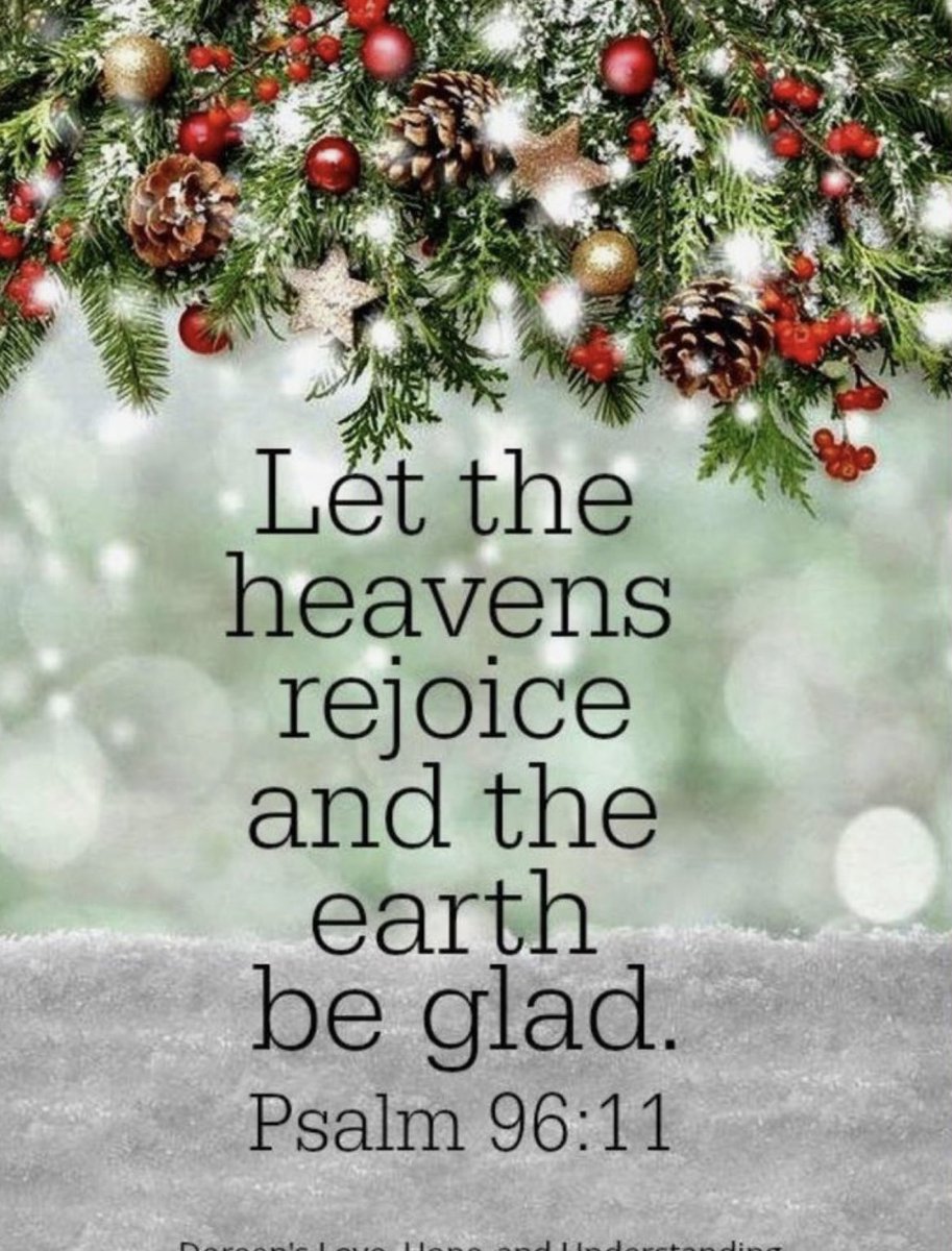 His name shall be called. . .
Wonderful Counselor,
Mighty God,
Everlasting Father, 
Prince of Peace.
(Isaiah 9:6)🙏✝️🕊️

Good Wednesday morning and MERRY CHRISTMAS EVE
everyone🎄🙏🎄
May our Lord bless you and your loved ones today and always. 
Have a beautiful day today.🇺🇸💕