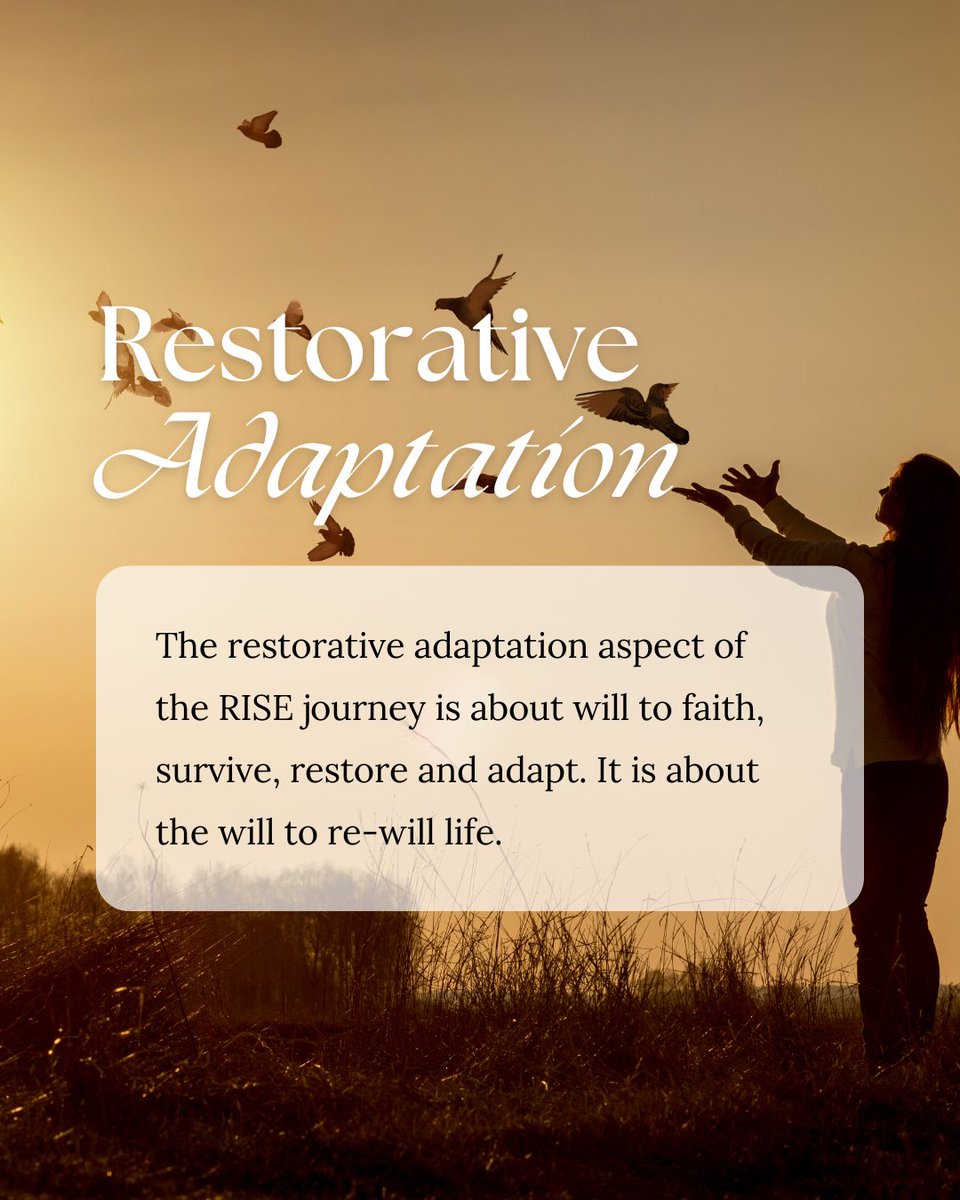 Ever felt stuck in survival mode, willing life away instead of reclaiming it? 

Deep Resilience changes that.

The RISE journey's 3 phases—Restorative Adaptation (survive, restore, re-will), Imaginal Growth (instinctive wisdom meets human drive), and Expansive Emergence