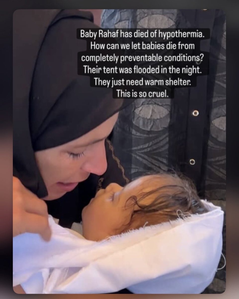 rulajebreal's tweet photo. Mentre festeggi la nascita del bambin Gesù, non ignorare la strage dei bambini innocenti e il #GENOCIDIO in corso contro i bambini palestinesi in Terra Santa.
Pensare di costruire la propria patria sulle fosse comuni dei neonati/bambini palestinesi è la morte della civiltà umana. https://t.co/TPBNV3c8kQ