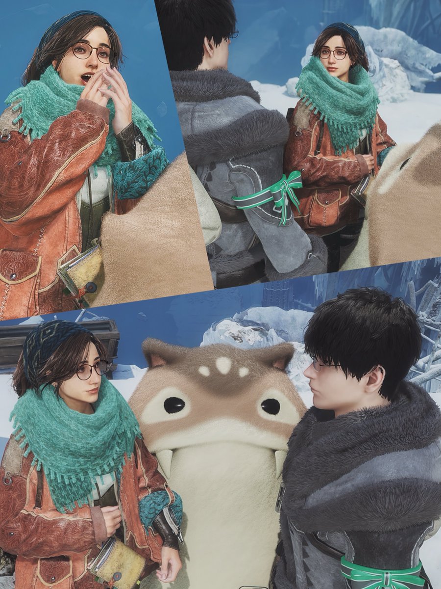 nmrumh's tweet image. ヒバリさんタからアルマちゃんにプレゼントだよ🎄🧸