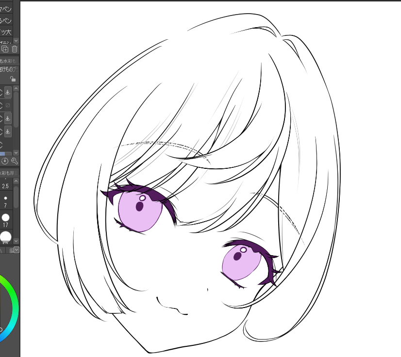 クリスマスイラスト、余裕で間に合いません。めりーくりすます。🎅🎄